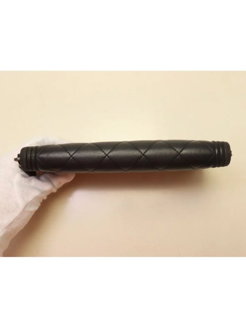 Chanel Boy Lambskin Zip Around Wallet